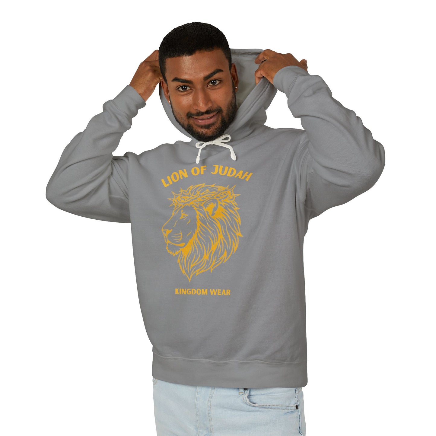 Lion of Judah Hoodie — Christian Faith Graphic Hooded Sweatshirt