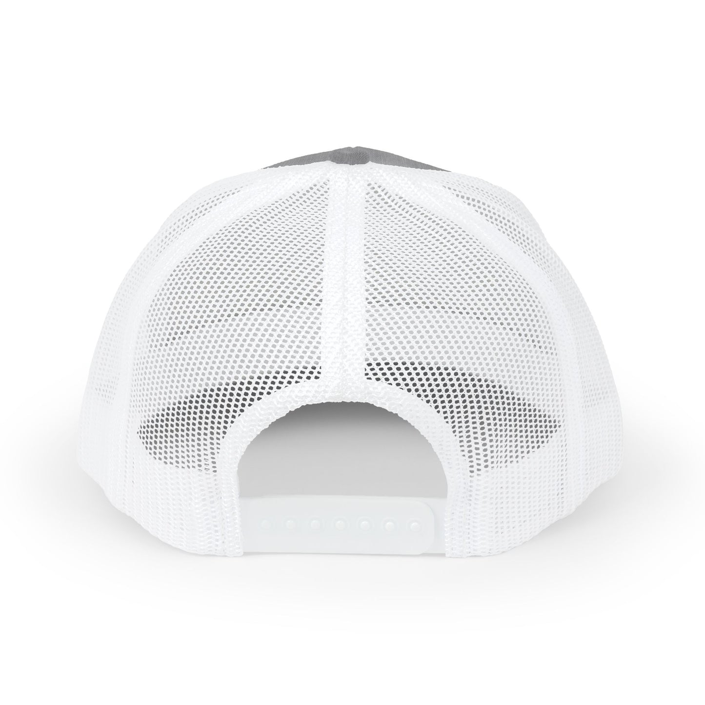 Lion Outline Snapback Trucker Cap — Minimal Animal Graphic Hat