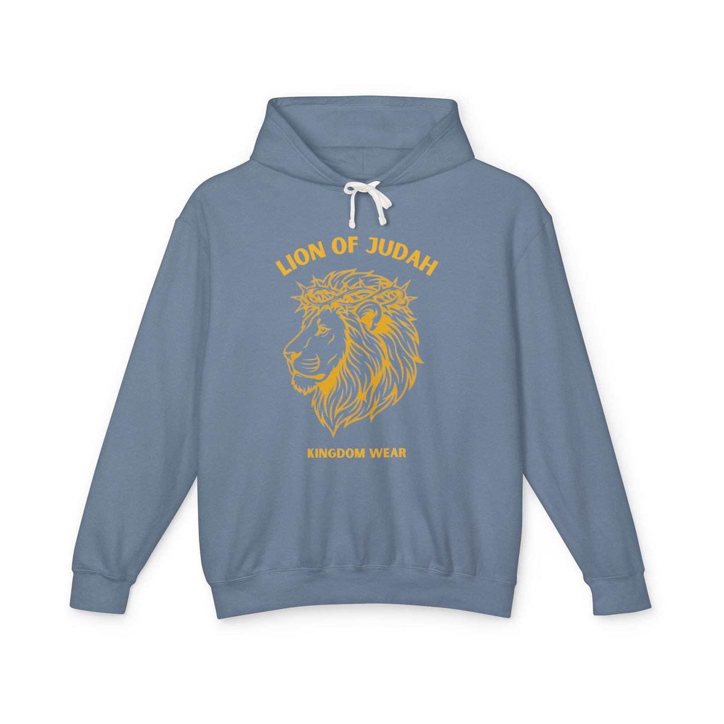 Lion of Judah Hoodie — Christian Faith Graphic Hooded Sweatshirt