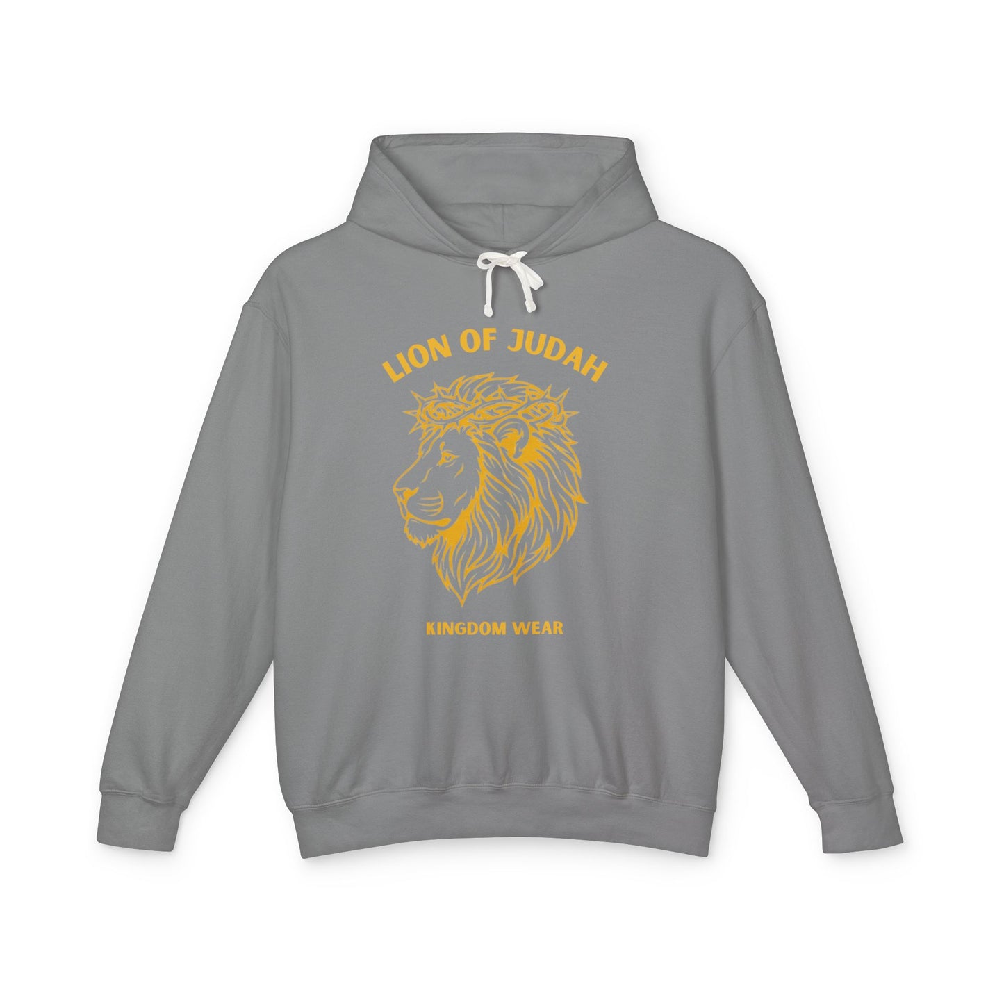 Lion of Judah Hoodie — Christian Faith Graphic Hooded Sweatshirt