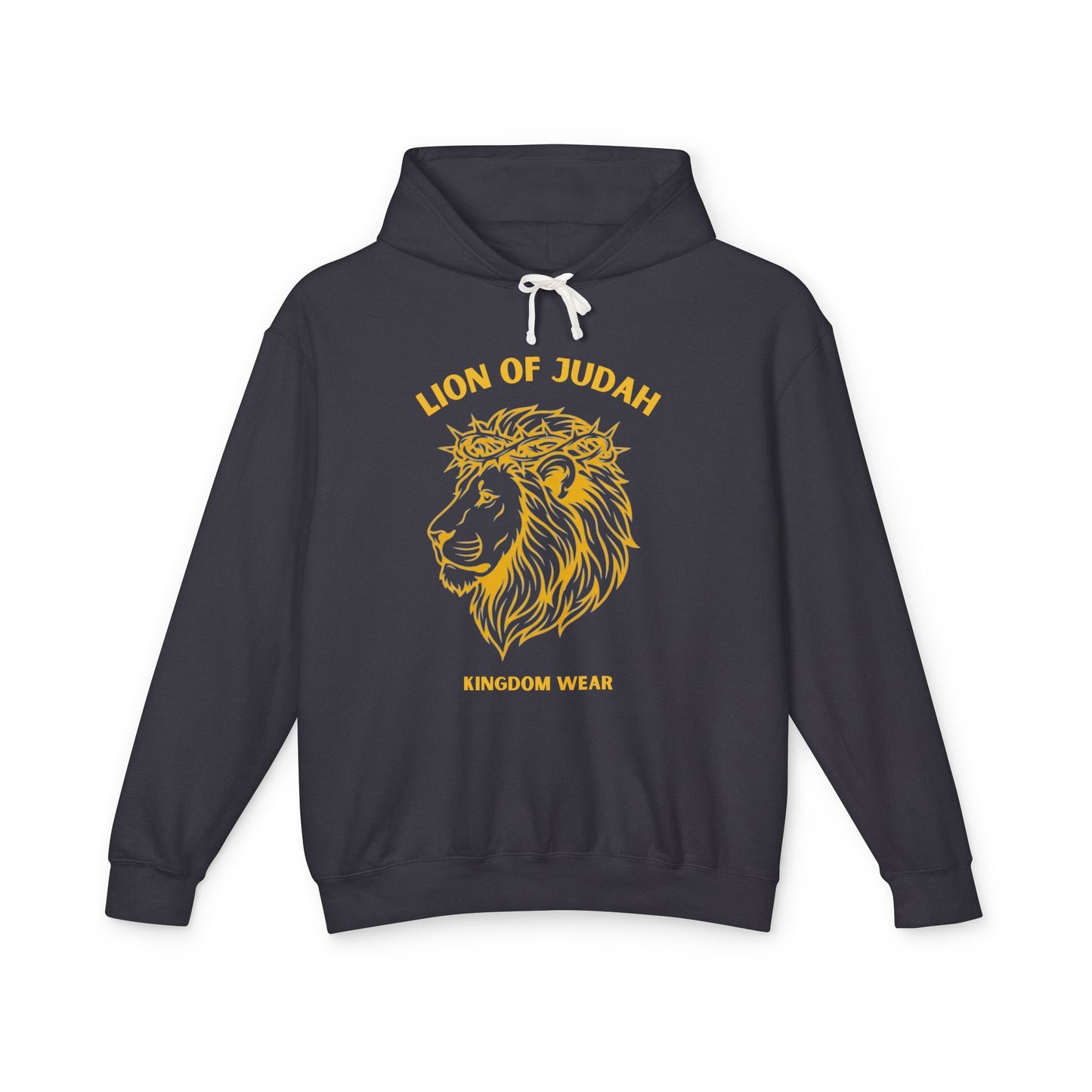 Lion of Judah Hoodie — Christian Faith Graphic Hooded Sweatshirt