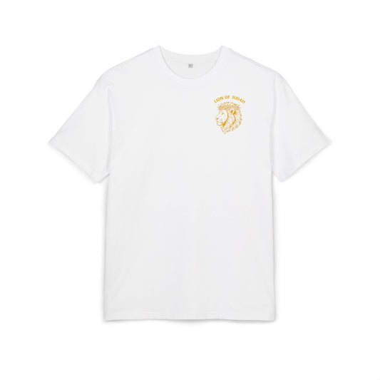 T-Shirt — “Lion of Judah” Minimal Chest Graphic Oversized Tee