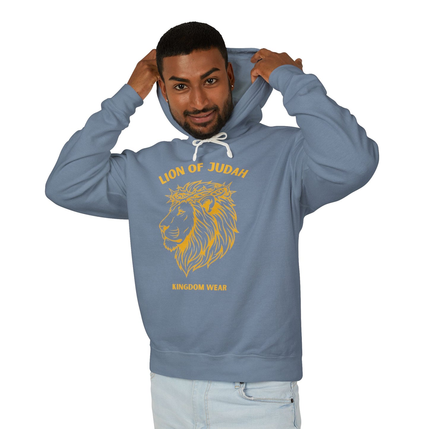 Lion of Judah Hoodie — Christian Faith Graphic Hooded Sweatshirt
