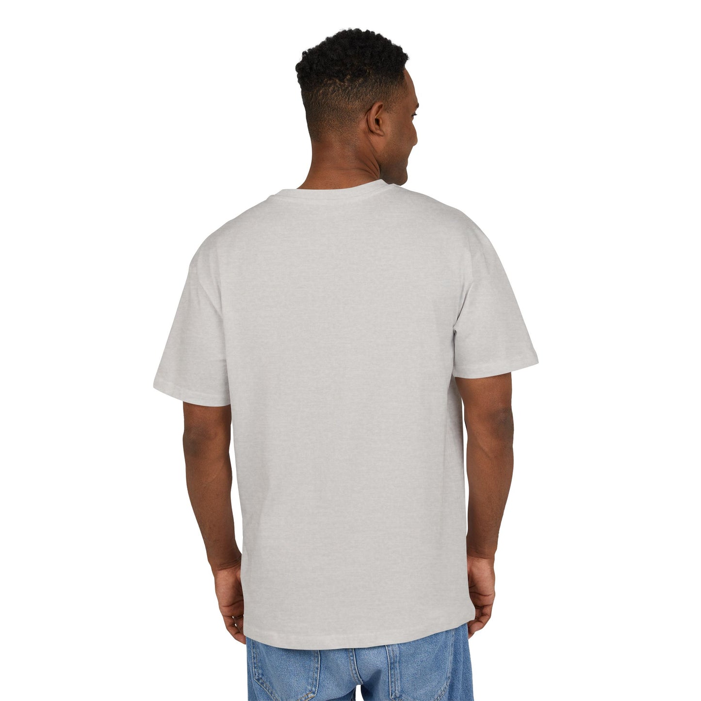 T-Shirt — “Lion of Judah” Minimal Chest Graphic Oversized Tee